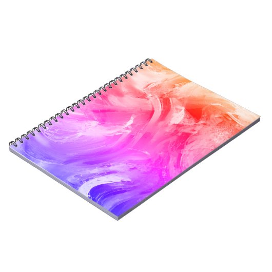 Lebhafte helle Farben Notizblock (Linke Seite)