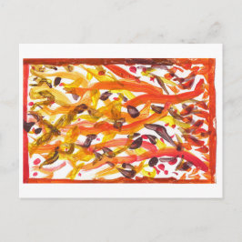 Lebhafte Herbstbäume nach Karte