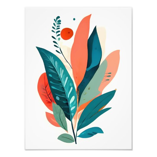 Lebhafte Herbstgänge Fotodruck (Vorne)