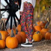 Lebhafte Herbstgänge Leggings