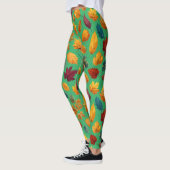 Lebhafte Herbstgänge Leggings (Links)