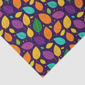 Lebhafte Herbstgänge Seidenpapier (Detail)