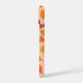 Lebhafte Herbstlaube Muster farbenfroher Herbst iPhone 15 Hülle (Linke Seite)