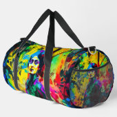 Lebhafte Herbstschönheit Duffle Bag (Rechte Ecke)