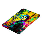 Lebhafte Herbstschönheit Magnet (Linke Seite)