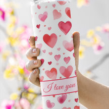 Lebhafte Herzen | Farblich | Benutzerdefinierter T