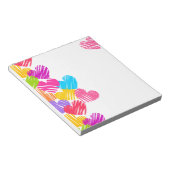Lebhafte Herzen Notepad Notizblock (angewinkelt)