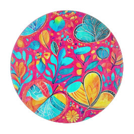 Lebhafte Herzkultur Schneidebrett