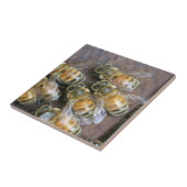 Lebhafte Honigbienen Fliese (Seite)