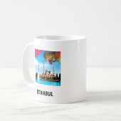 Lebhafte ISTANBUL-Tasse Kaffeetasse (Vorderseite Links)