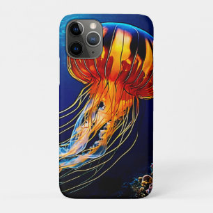 Lebhafte Jellyfish Unterwasserkunst Case-Mate iPhone Hülle