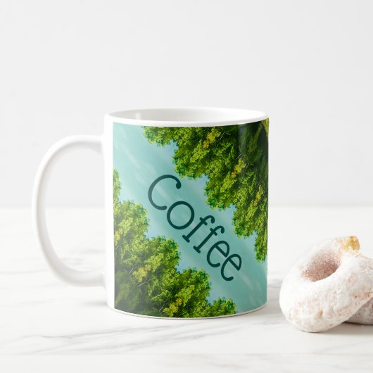 Lebhafte Kaffee-Tasse Kaffeetasse (Mit Donut)