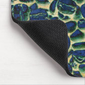 Lebhafte Kaffeebohnen Mousepad (Ecke)