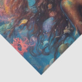 Lebhafte karibische Meerjungfrau Seidenpapier (Ausschnitt)