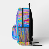 Lebhafte Kaskade Bedruckter Rucksack (Rechts)