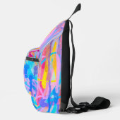 Lebhafte Kaskade Crossbody Bag (Rechts)