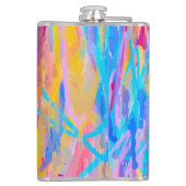 Lebhafte Kaskade Flachmann (Rückseite)