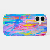 Lebhafte Kaskade iPhone 16 Hülle (Rückseite (Horizontal))