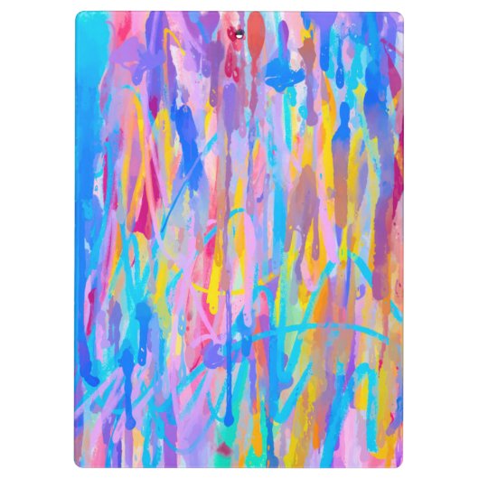 Lebhafte Kaskade Klemmbrett (Rückseite)