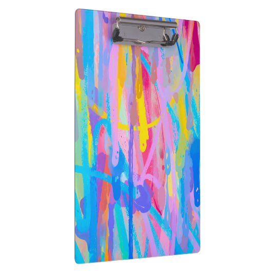 Lebhafte Kaskade Klemmbrett (Rechts)