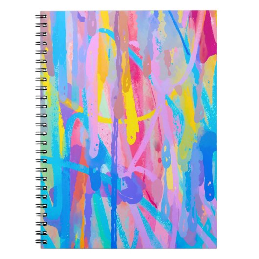 Lebhafte Kaskade Notizblock (Vorderseite)