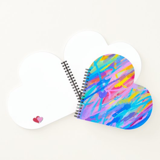 Lebhafte Kaskade Notizblock (Innenseite)