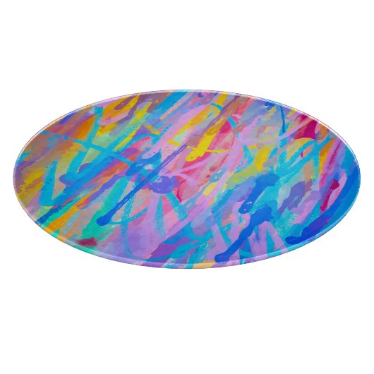 Lebhafte Kaskade Schneidebrett (Ecke)