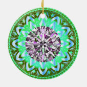 Lebhafte Keramik Keramik Ornament (Hinten)