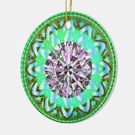 Lebhafte Keramik Ornament (Links)