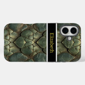 Lebhafte, komplexe Schlangenmuster Case-Mate iPhone Hülle (Rückseite (Horizontal))