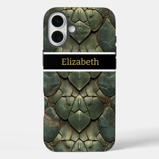 Lebhafte, komplexe Schlangenmuster Case-Mate iPhone Hülle (Rückseite)