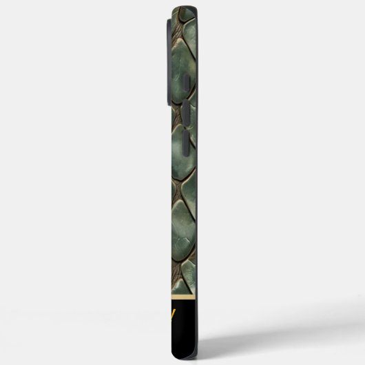 Lebhafte, komplexe Schlangenmuster Case-Mate iPhone Hülle (Rückseite / Links)