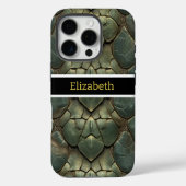 Lebhafte, komplexe Schlangenmuster Case-Mate iPhone Hülle (Rückseite)