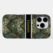 Lebhafte, komplexe Schlangenmuster Case-Mate iPhone Hülle (Rückseite (Horizontal))