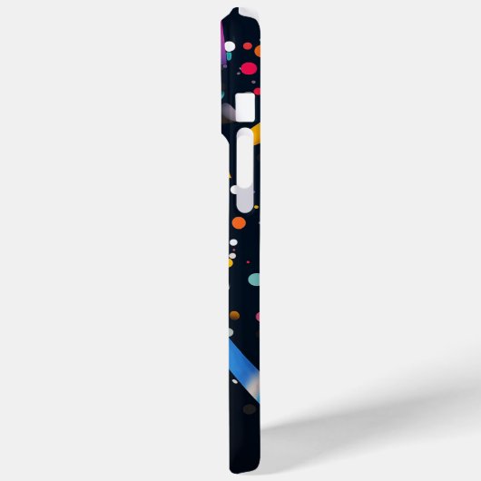 Lebhafte Konfetti Case-Mate iPhone Hülle (Rückseite / Links)