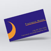 Lebhafte Kontrastfarbe, eine kühne, moderne Visitenkarte