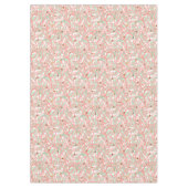 Lebhafte Korallenzweige mit Muscheln Tischdecke (Vorderseite)