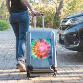 Lebhafte Krawatte-Dye #1 Aufkleber (Koffer Insitu)