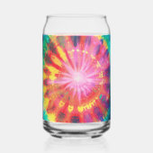 Lebhafte Krawatte-Dye #1 Dosenglas (Rückseite)