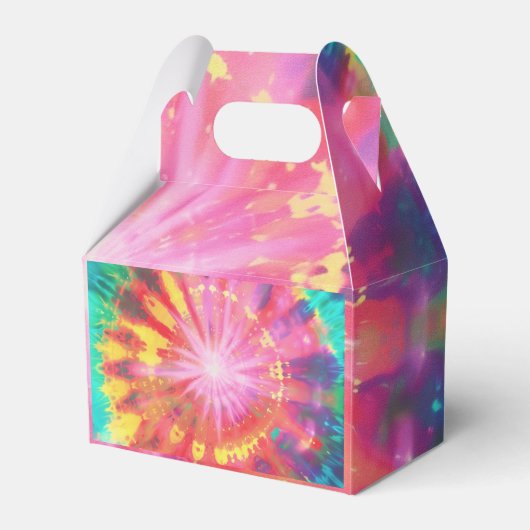 Lebhafte Krawatte-Dye #1 Geschenkschachtel (Vorderseite)