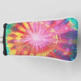 Lebhafte Krawatte-Dye #1 Golf Headcover