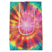 Lebhafte Krawatte-Dye #1 Mittlere Geschenktüte (Rückseite)