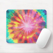 Lebhafte Krawatte-Dye #1 Mousepad (Mit Mouse)