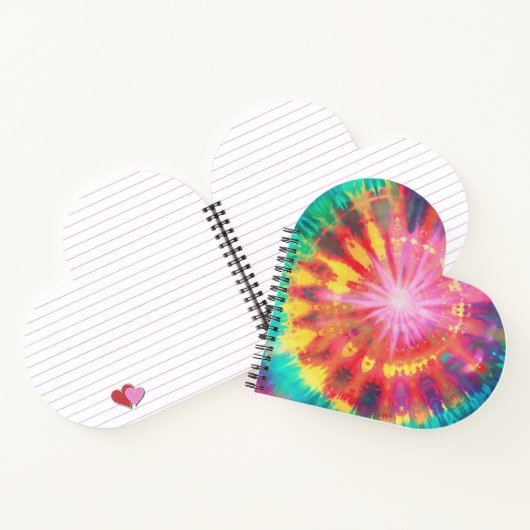 Lebhafte Krawatte-Dye #1 Notizblock (Innenseite)
