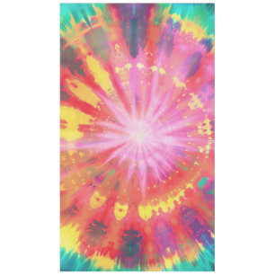 Lebhafte Krawatte-Dye #1 Tischdecke