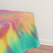 Lebhafte Krawatte-Dye #1 Tischdecke (Beispiel)