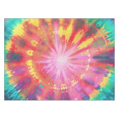 Lebhafte Krawatte-Dye #1 Tischdecke (Vorderseite (Horizontal))