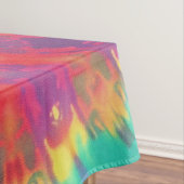 Lebhafte Krawatte-Dye #1 Tischdecke (Beispiel)
