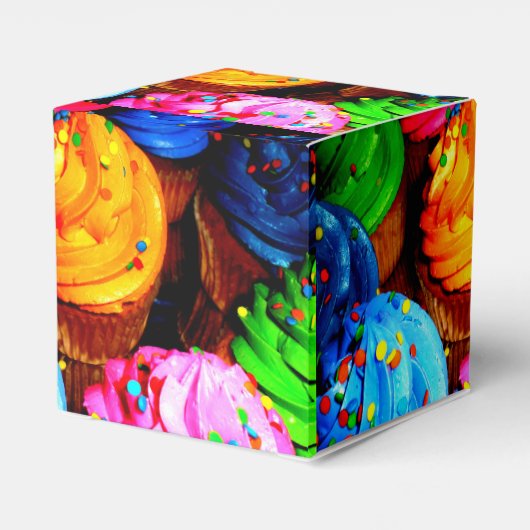 Lebhafte Kuchen Geschenkschachtel (Rückseite)