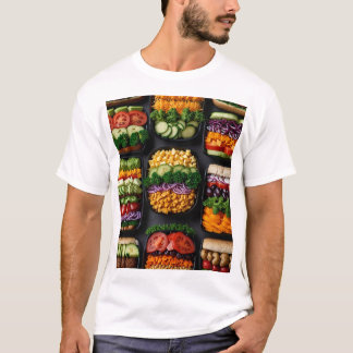 Lebhafte kulinarische Pflanze T-Shirt